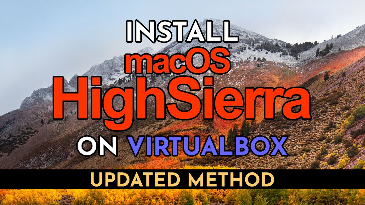 virtualbox download for mac high sierra